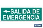 Salida de Emergencia Texto - Cofan