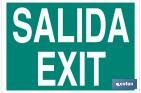 SEÑAL SALIDA / EXIT