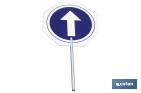 ALUMINIUM SIGN WITH HANDLE - Cofan