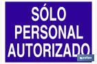 SOLO PERSONAL AUTORIZADO