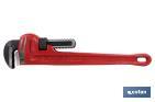 STRAIGHT PIPE WRENCH, HEAVY DUTY MODEL, FOR PIPES | AVAILABLE IN VARIOUS SIZES | OPENING IN 10"