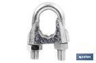 GALVANIZED DIN-741 WIRE ROPE CLIP