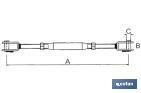 Tirante forcella-forcella DIN-1480 - Cofan