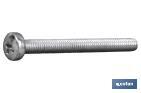 Convex cylindrical screw, zinc plated pozidrive - Cofan