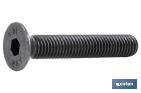 SCREW DIN 7991 C-10.9 BLACK