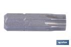 PUNTA PARA ATORNILLADOR DE ACERO | MODELO 1/4" TORX | LONGITUD 25 Y 50 MM