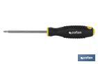 Tri-Wing screwdriver | Confort Plus Model | Available tip from TW1 to TW4 - Cofan