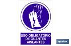 Uso obligatorio de guantes aislantes - Cofan