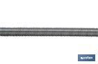 Threaded rod, 1 meter, metric thread, zinc plated - Cofan