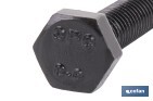 T. HEX 8.8 NEGRO (DIN 933) - Cofan