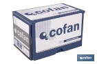 T. HEX 8.8 NEGRO (DIN 933) - Cofan