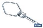 Linch pin with spring | Fastener for implements and agricultural machinery - Cofan