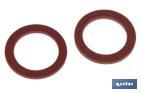 Red fibre washer | Available in different sizes | Insulating and sealing washers - Cofan