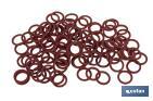 Red fibre washer | Available in different sizes | Insulating and sealing washers - Cofan