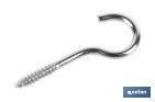 Hembrilla abierta de acero inoxidable A2 | Disponible en diferentes medidas - Cofan