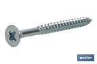 Woodscrew | Zinc-plated DIN 7505A Pozidriv | Available in different sizes  - Cofan