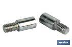 2PCS. 8MM MALE THREADED JOINT END FITTING 