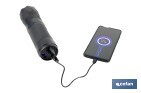 Arrancador portátil de baterías 600 A | Con linterna LED y power bank USB | 330 lúmenes | Adecuado para coches de gasolina hasta 5000 cc y diésel hasta 3000 cc - Cofan