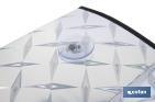 Parasol delantero con efecto láser | Con 2 ventosas | Protege tu vehículo de los rayos UV - Cofan