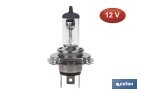 LÁMPARA HALÓGENA H4 (P43T) 12V 60/55 W | PACK: 10 UNIDADES