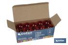 Double contact light bulb of 12V | Level pins | BAY15d bulb cap type | P21/5W cap | Available in various colours - Cofan