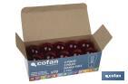 Double contact light bulb of 12V | Level pins | BAY15d bulb cap type | P21/5W cap | Available in various colours - Cofan