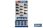 Display stand for safety footwear | Hardware shop display stand - Cofan
