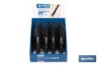 Expositor de linternas LED formato bolígrafo recargables mediante USB-C | Incluye 12 unidades - Cofan