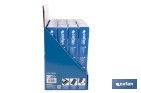 Expositor de lámparas de inspección COB LED recargables con panel solar | Incluye 12 unidades - Cofan