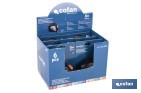 Expositor de flexómetros antideslizantes de Cofan | Flexómetros incluídos | Disponível em vários tamanhos - Cofan