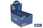 Expositores de flexómetros con bloqueo de hoja Cofan | Flexómetros incluidos | Disponible en diferentes medidas y capacidades - Cofan