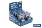 DISPLAY STAND WITH 12 UNITS OF 24 LED ROUND LAMPS
