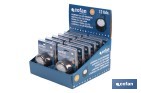 Display stand with 12 units of 24 LED round lamps - Cofan