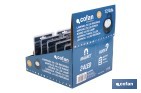 Display stand with 12 units of 24 LED round lamps - Cofan