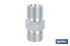 Cotovelo Raufoos com 3 bocas roscadas em 16 x 1,5 e uma boca P5. - Cofan