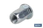 Tuercas Remachables Acero Cabeza Ancha "Hexagonal" - Cofan