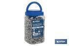 PACK OF 500 HAMMER FIXINGS WITH COUNTERSUNK HEAD | SIZE: Ø6MM X 40MM