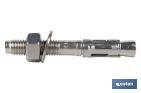 TACO MACHO DE ANCLAJE MTC | ACERO INOXIDABLE | MEDIDAS DESDE  M-6 HASTA M-16 MM