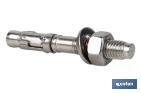 Taco macho de anclaje MTC | Acero inoxidable | Medidas desde  M-6 hasta M-16 mm - Cofan