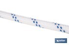 Cuerda Trenzada Polipropileno | Formato: Rollo pequeño | Color: Blanco y Azul - Cofan