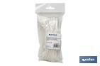 Reinforced washing line rope for wall-mounted clotheslines | Polyester | Clothesline rope available in different lengths | White - Cofan