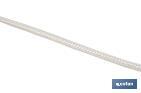 Reinforced washing line rope for wall-mounted clotheslines | Polyester | Clothesline rope available in different lengths | White - Cofan