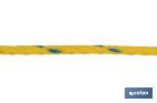 Synthetic Braided Marine Rope | Yellow/Blue | Different sizes - Cofan