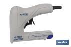 Electric stapler and nailer | For staples no. 53 of 6, 8, 10, 12 and 14mm in length | Nails of M15 and W15 of 15mm - Cofan