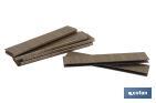 Caja de Grapas | Para Grapadora Neumática | Modelo 90/38mm | 3.000 piezas | Grapas para Grapadora de Aire a Presión - Cofan