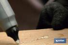Pistola de cola termofusible Ø 12mm | Pistola de silicona caliente | Sistema de temperatura constante a 165° - Cofan