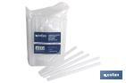 Hot melt glue sticks of Ø12 and 200mm in length | Transparent colour sticks available in packs of 1 kilogram - Cofan