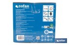 Soldador inverter eléctrico MIG/MMA/TIG de 120 amperios - Cofan