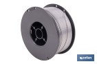 Hilo autoprotegido para soldadura MIG | Alambre de 0,9 mm compatible con soldador inverter Cofan | Disponibles en bobinas de 450 g y 1 kg - Cofan