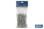 Highly resistant cross-shaped tile spacers for tiling projects | Available in different sizes and packaging - Cofan